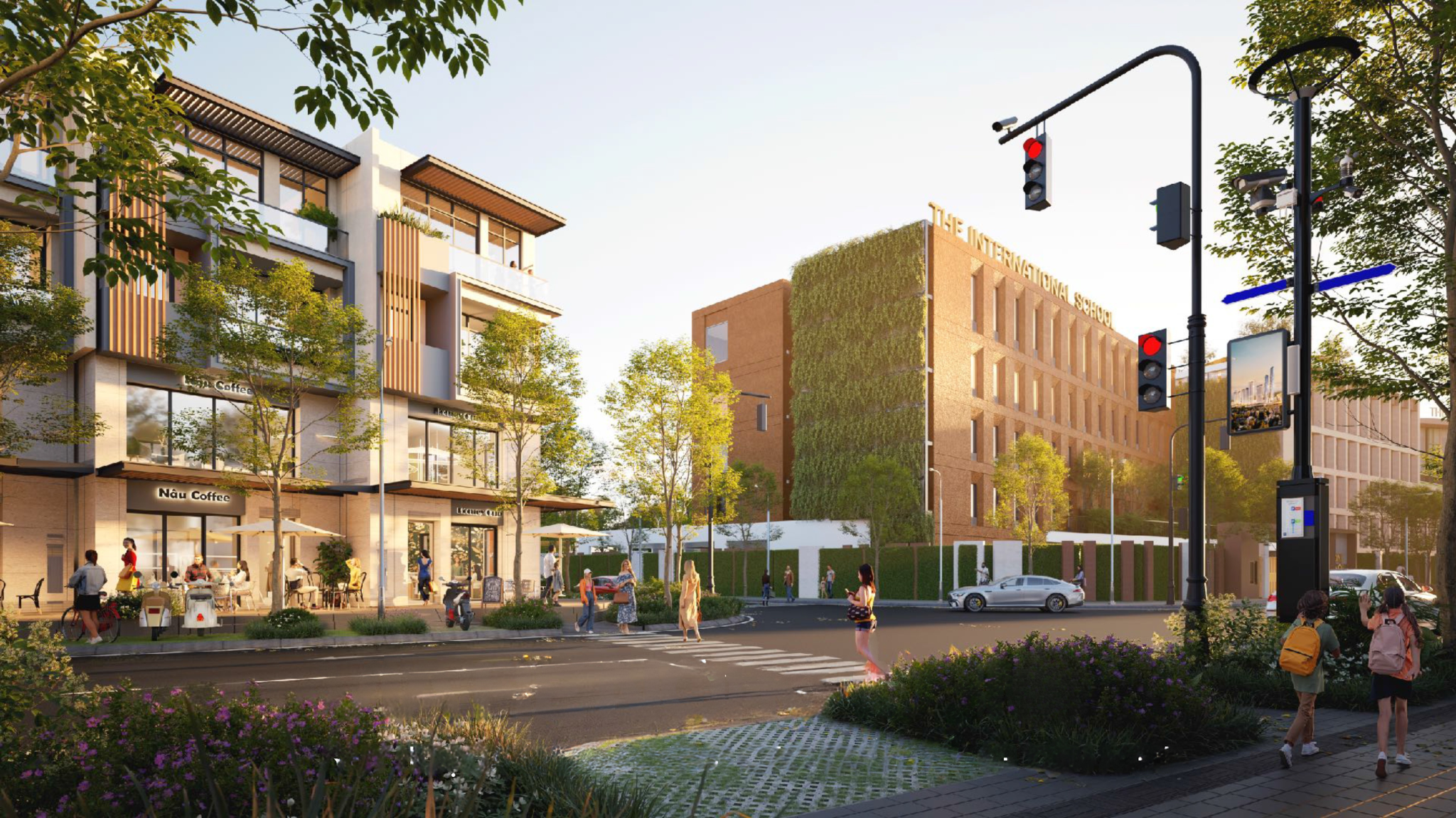Vỉa hè Townhouse Nizi One Era